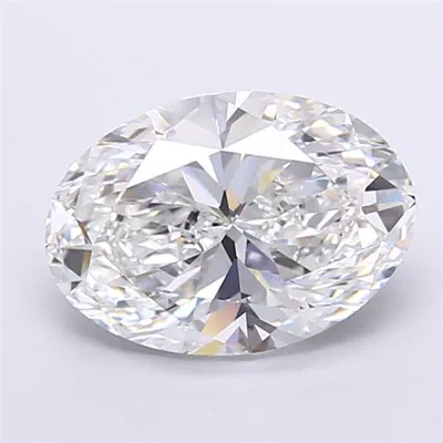 7.02ct E VS1 Rare Carat Ideal Cut Oval Lab Grown Diamond