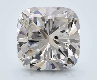 3.21ct G SI2 Rare Carat Ideal Cut Cushion Diamond