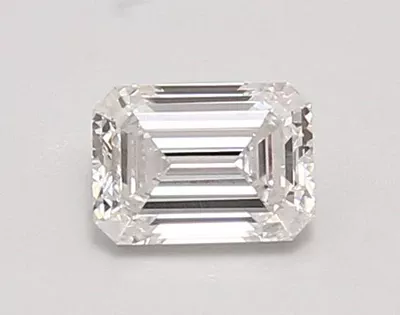 0.85ct D VVS2 Rare Carat Ideal Cut Emerald Lab Grown Diamond