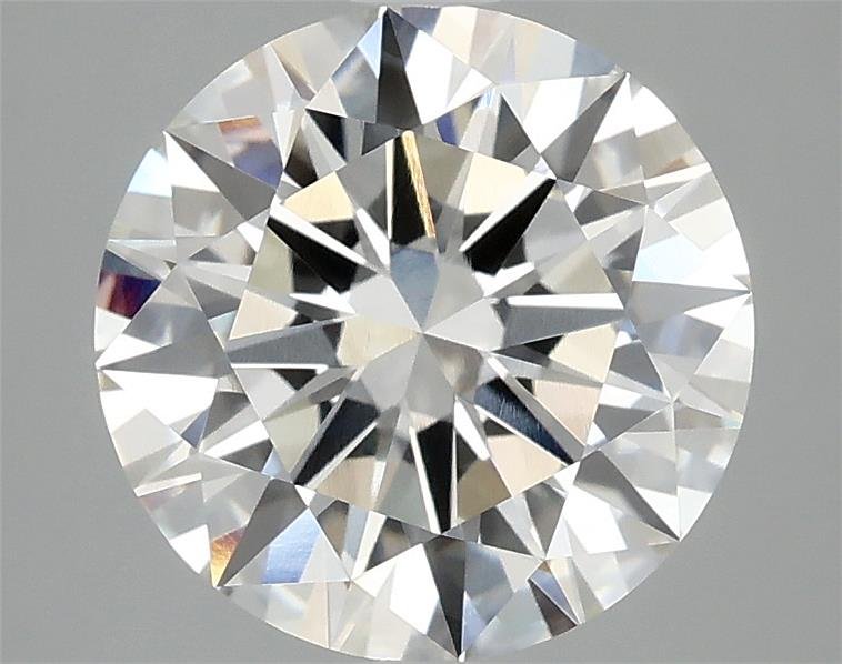 3.10ct H VVS2 Rare Carat Ideal Cut Round Lab Grown Diamond