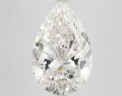 5.20ct G VS1 Rare Carat Ideal Cut Pear Diamond