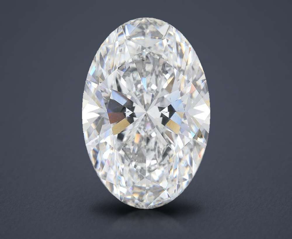 15.01ct F VS2 Rare Carat Ideal Cut Oval Lab Grown Diamond