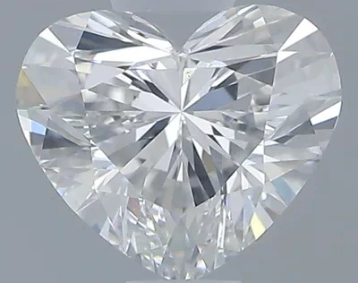 0.51ct H VS2 Rare Carat Ideal Cut Heart Diamond
