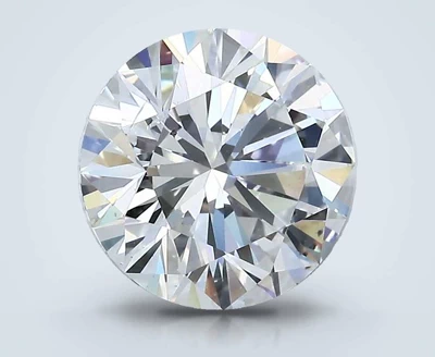 2.45ct F SI2 Rare Carat Ideal Cut Round Diamond