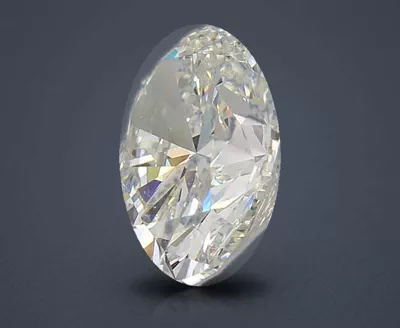 7.02ct J SI1 Rare Carat Ideal Cut Oval Diamond