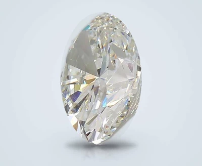 7.02ct J SI1 Rare Carat Ideal Cut Oval Diamond