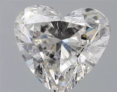 2.44ct G SI2 Rare Carat Ideal Cut Heart Diamond