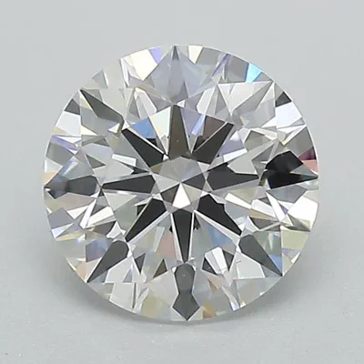 1.32ct D VS2 Rare Carat Ideal Cut Round Lab Grown Diamond