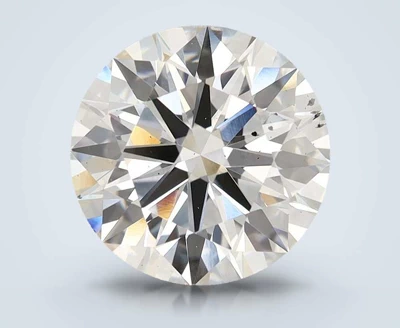 3.75ct F SI1 Rare Carat Ideal Cut Round Lab Grown Diamond