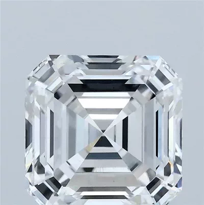2.54ct E VVS2 Rare Carat Ideal Cut Asscher Lab Grown Diamond
