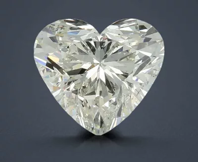 1.00ct K SI2 Rare Carat Ideal Cut Heart Diamond