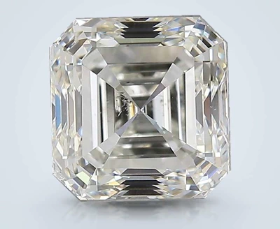 3.00ct J SI2 Very Good Cut Asscher Diamond