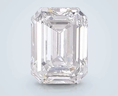 1.51ct G VS1 Rare Carat Ideal Cut Emerald Lab Grown Diamond