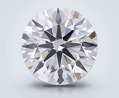 1.55ct F VS2 Rare Carat Ideal Cut Round Lab Grown Diamond
