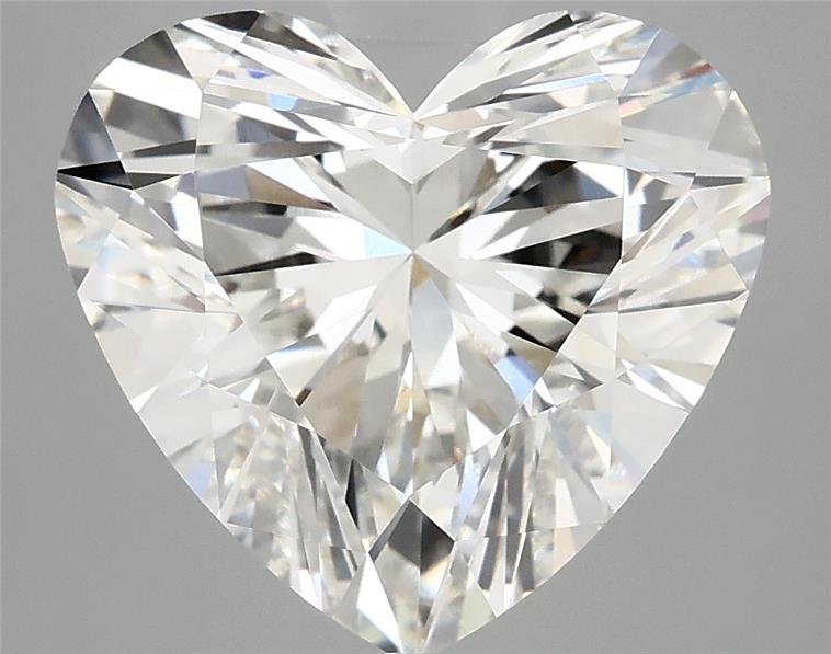 5.09ct G VVS2 Rare Carat Ideal Cut Heart Lab Grown Diamond