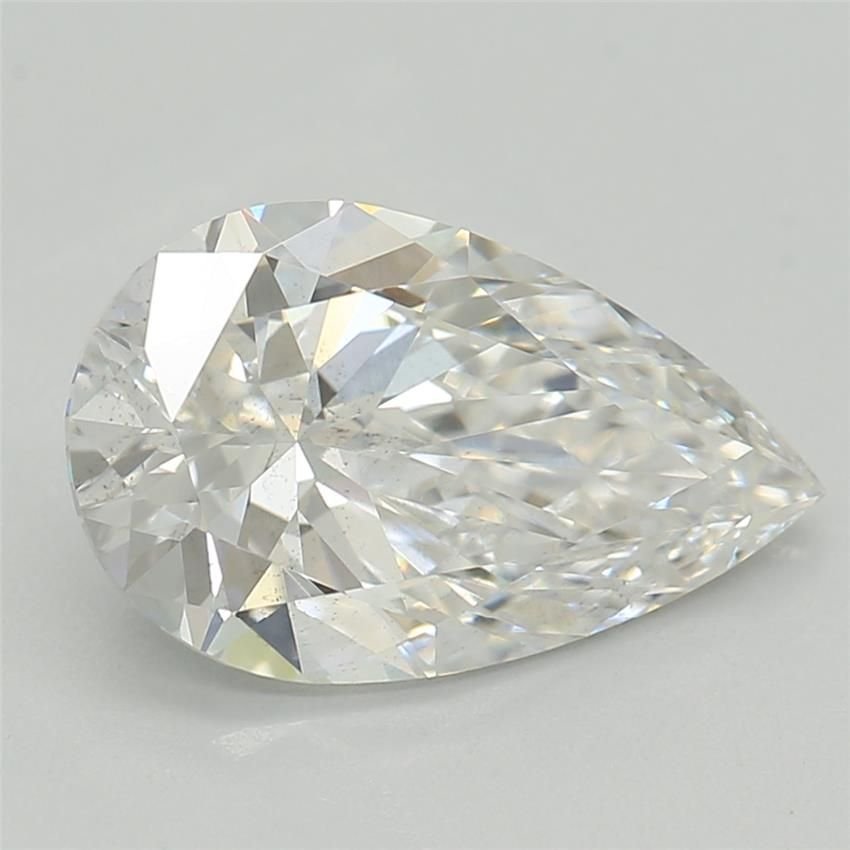 1.37ct E SI1 Rare Carat Ideal Cut Pear Lab Grown Diamond