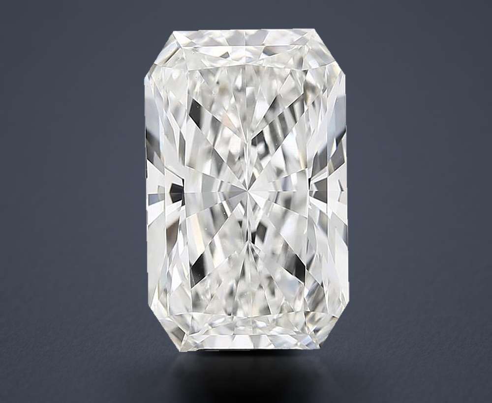10.10ct F VS1 Very Good Cut Radiant Lab Grown Diamond