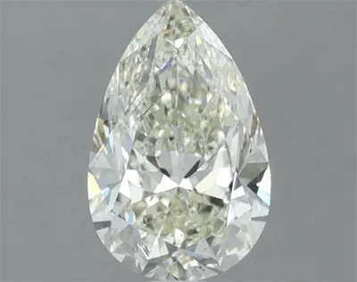 1.03ct K SI1 Rare Carat Ideal Cut Pear Diamond