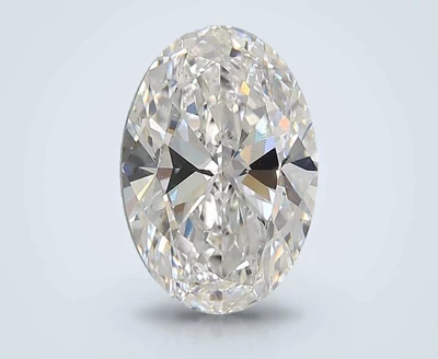 3.02ct D VS1 Rare Carat Ideal Cut Oval Lab Grown Diamond