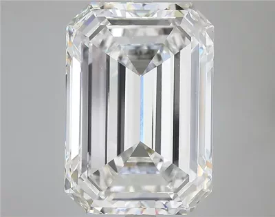 15.05ct G VVS2 Rare Carat Ideal Cut Emerald Lab Grown Diamond