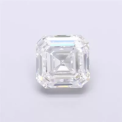 2.01ct D VS1 Rare Carat Ideal Cut Asscher Lab Grown Diamond