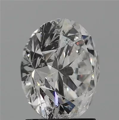 2.52ct E SI2 Rare Carat Ideal Cut Round Diamond