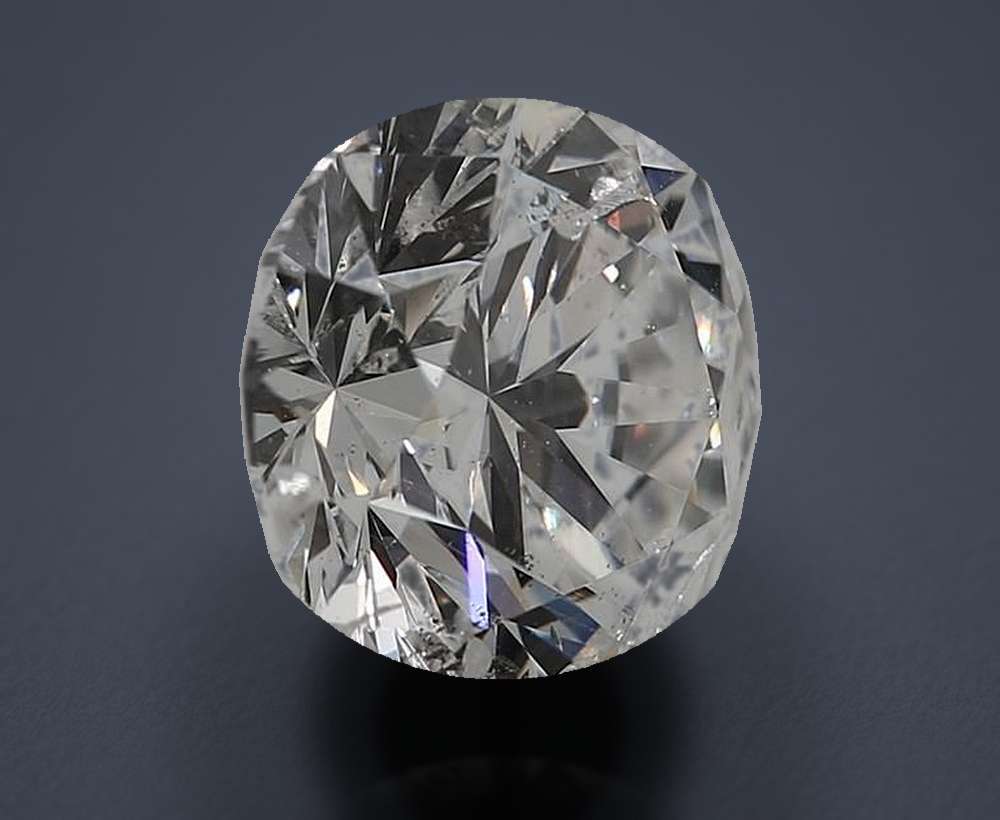 2.52ct E SI2 Rare Carat Ideal Cut Round Diamond