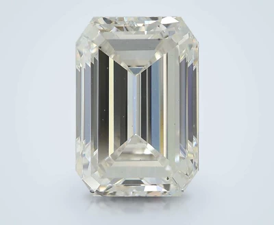5.20ct G VS1 Rare Carat Ideal Cut Emerald Lab Grown Diamond