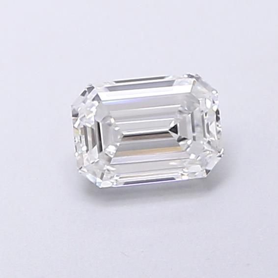 0.54ct D VVS2 Excellent Cut Emerald Lab Grown Diamond