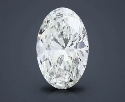 5.03ct K SI2 Rare Carat Ideal Cut Oval Diamond