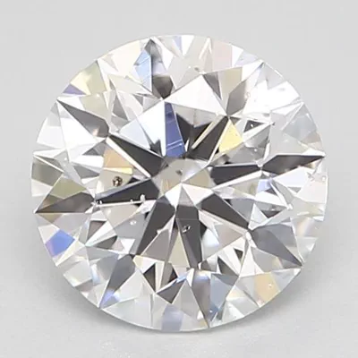 0.61ct D SI2 Rare Carat Ideal Cut Round Diamond