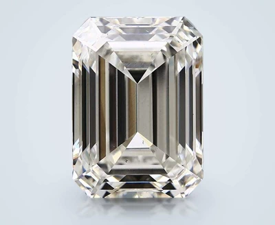 15.10ct G VS2 Rare Carat Ideal Cut Emerald Lab Grown Diamond