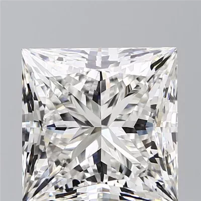 8.02ct F VS1 Rare Carat Ideal Cut Princess Lab Grown Diamond
