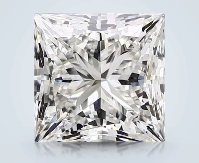 8.02ct F VS1 Rare Carat Ideal Cut Princess Lab Grown Diamond