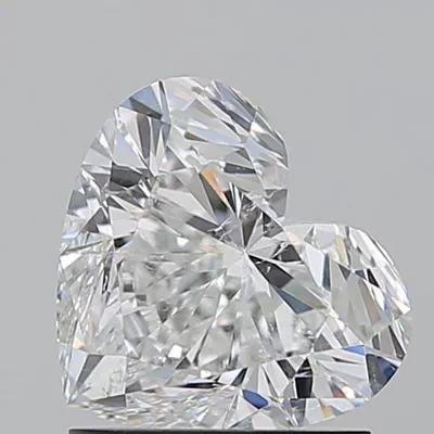 1.30ct F SI2 Rare Carat Ideal Cut Heart Diamond