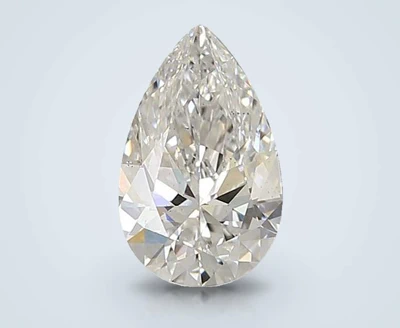 1.25ct E VS2 Rare Carat Ideal Cut Pear Lab Grown Diamond