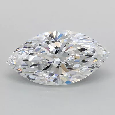 1.03ct D VS2 Rare Carat Ideal Cut Marquise Lab Grown Diamond