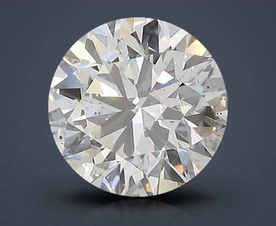 2.08ct D SI1 Rare Carat Ideal Cut Round Lab Grown Diamond