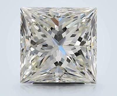 4.02ct K VS1 Rare Carat Ideal Cut Princess Diamond