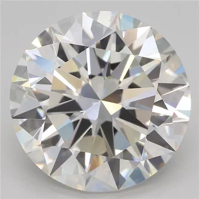 5.04ct F VVS2 Excellent Cut Round Lab Grown Diamond