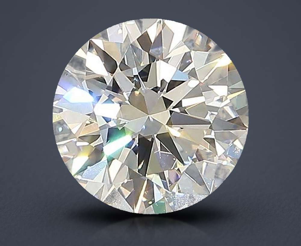1.63ct I VS1 Rare Carat Ideal Cut Round Lab Grown Diamond