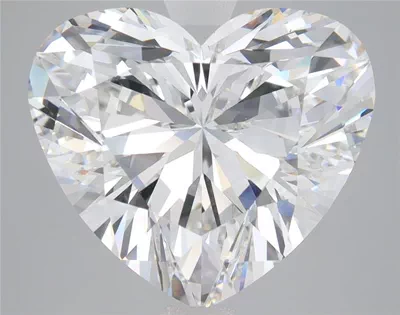 7.07ct E VVS2 Rare Carat Ideal Cut Heart Lab Grown Diamond