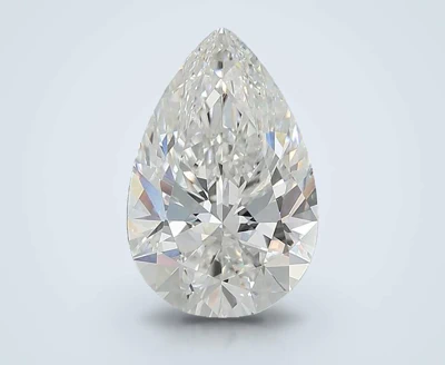 3.08ct F VS1 Rare Carat Ideal Cut Pear Lab Grown Diamond