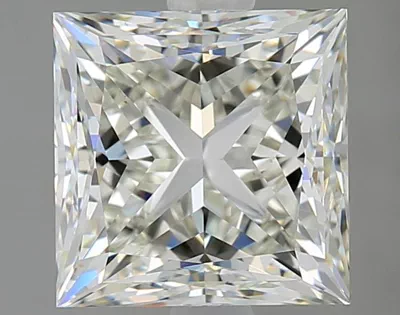 3.02ct I VS1 Rare Carat Ideal Cut Princess Diamond