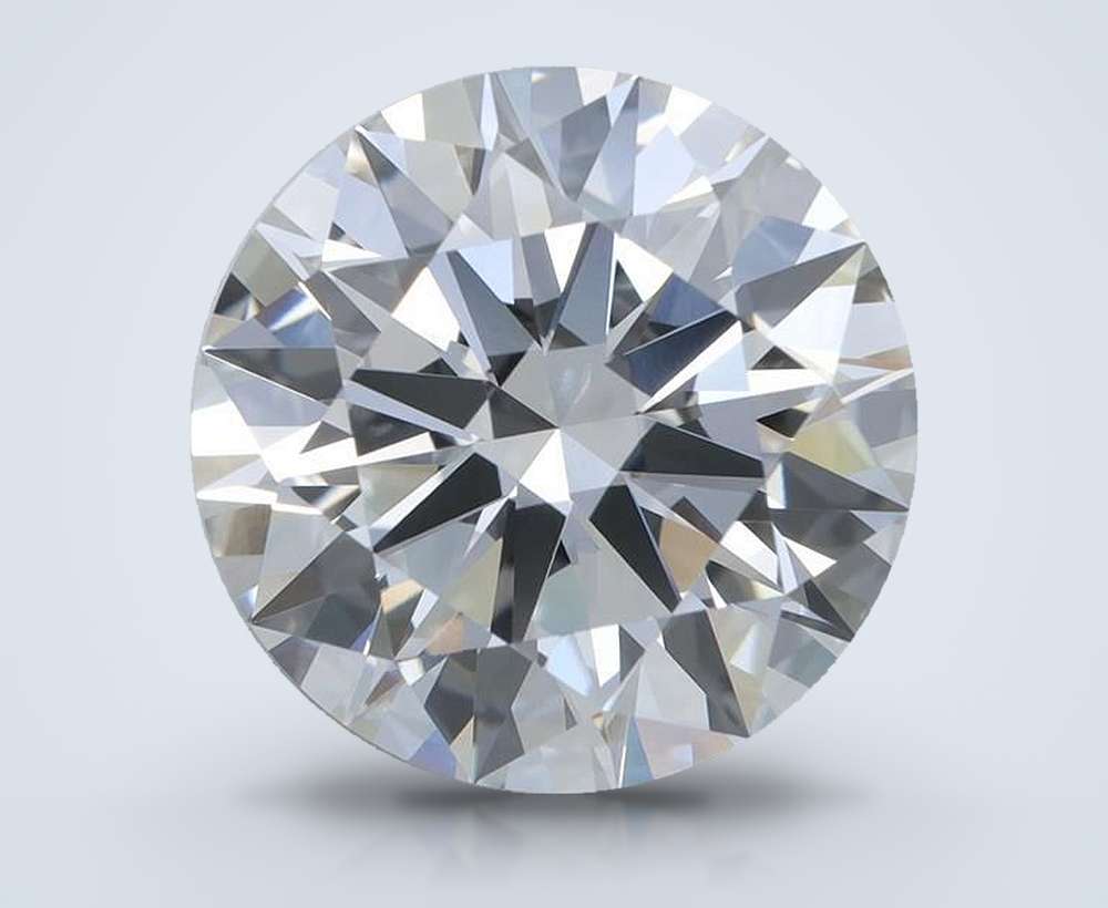 7.49ct F VS1 Excellent Cut Round Lab Grown Diamond