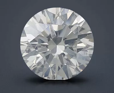 2.91ct J SI2 Rare Carat Ideal Cut Round Diamond