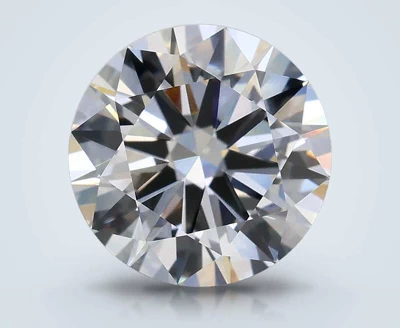 3.01ct E VS1 Excellent Cut Round Lab Grown Diamond