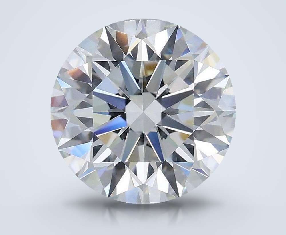 2.02ct I IF Rare Carat Ideal Cut Round Diamond