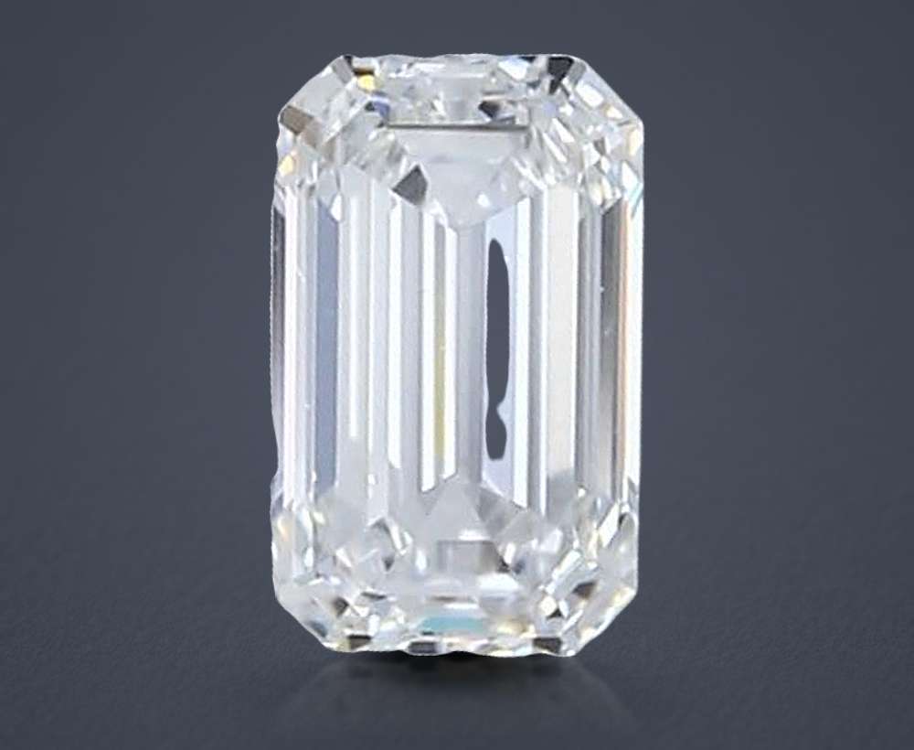 0.80ct E VS2 Very Good Cut Emerald Diamond