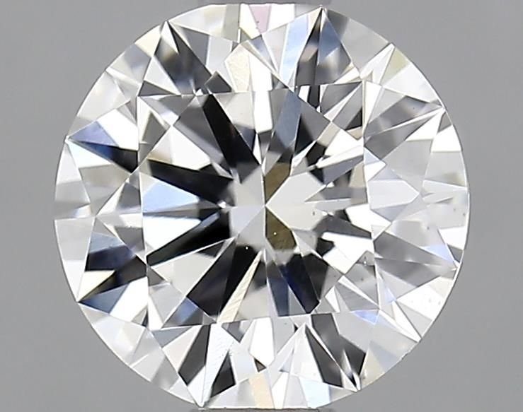 1.26ct F VS2 Rare Carat Ideal Cut Round Lab Grown Diamond